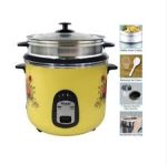 Kiam Rice Cooker Full Body 2.8 Ltr - Double pot (SS & Non Stick Pot)- SFB-5704 - Image 2