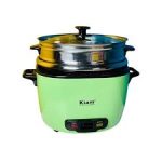 Kiam DRC 9704 2.8 Liter Stainless Steel and Non-Stick Double Pot Rice Cooker